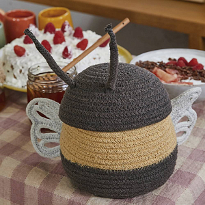 Корзина Лорена Каналс (Lorena Canals) "Пчелка", 15 х 15 см